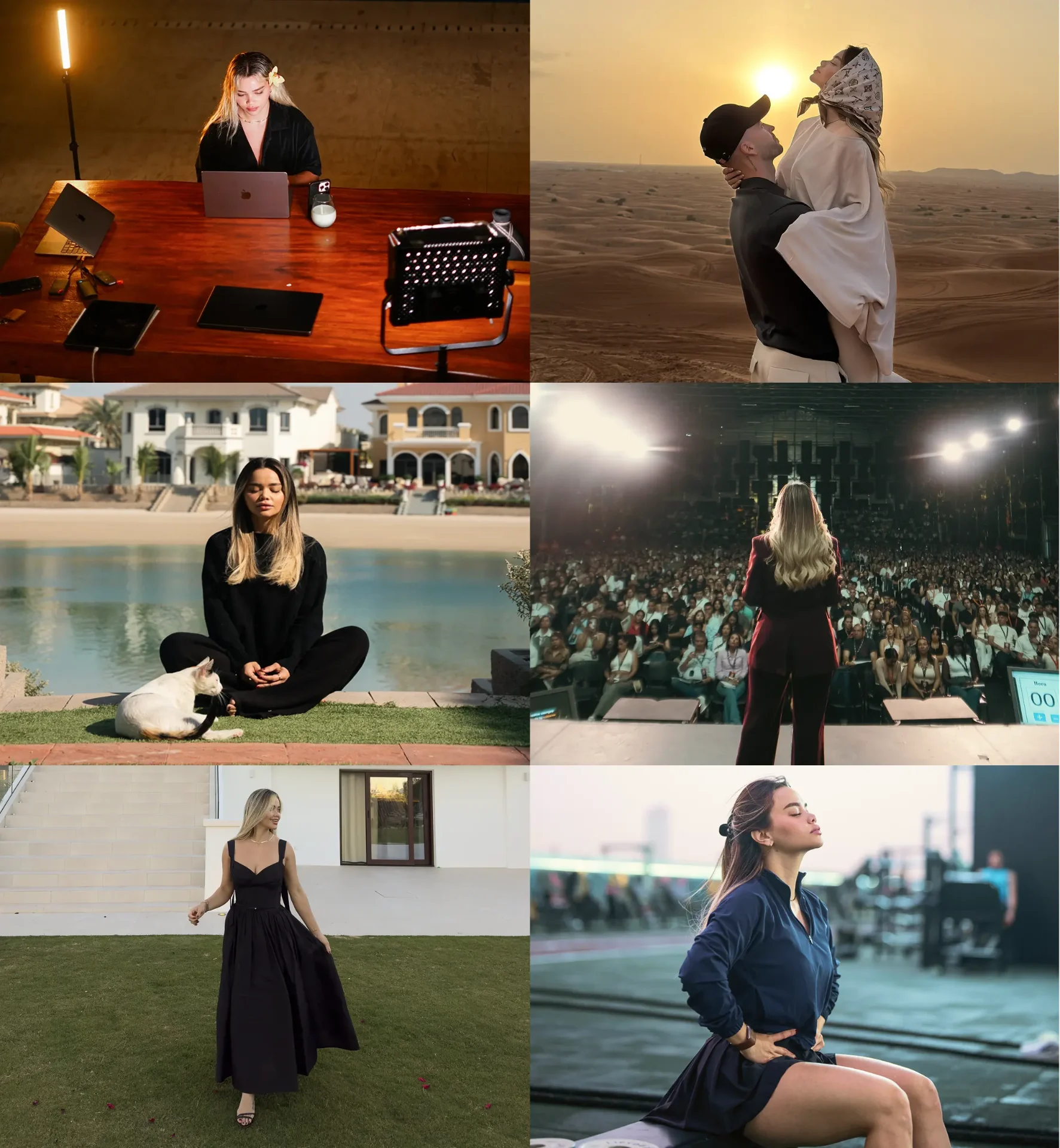 Momentos de la vida MAV — meditación, viajes, trabajo, lujo y bienestar