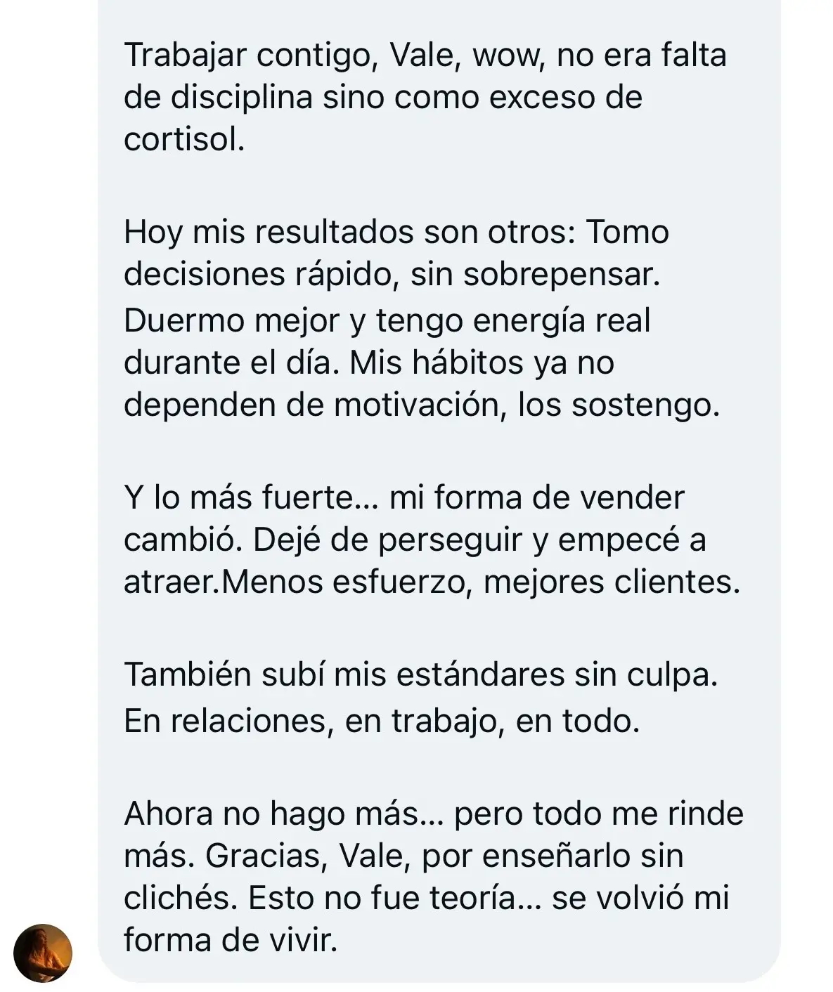 Testimonio alumna MAV